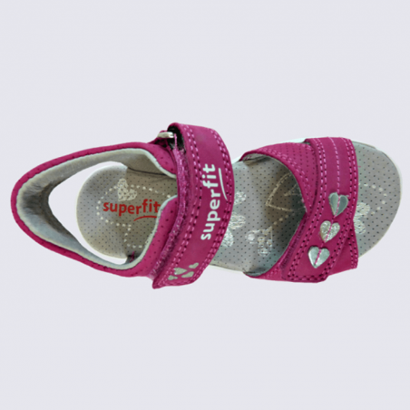 Sandales Superfit, sandales tendances pour fille rose