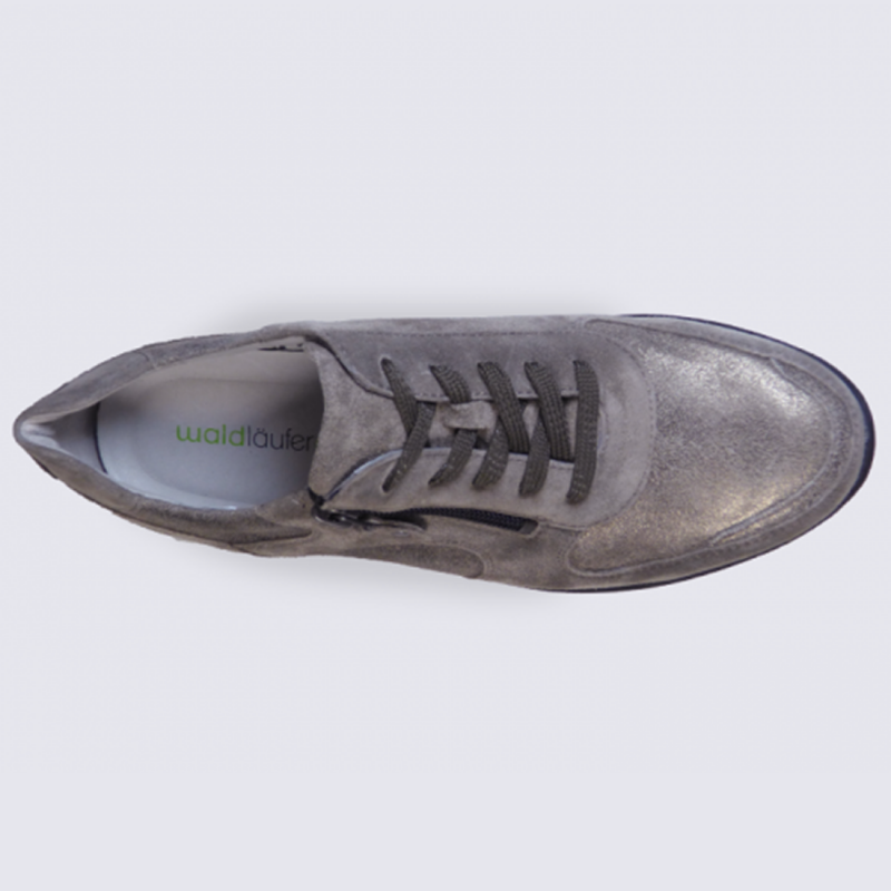 Baskets à glissière pour femme Waldläufer en cuir