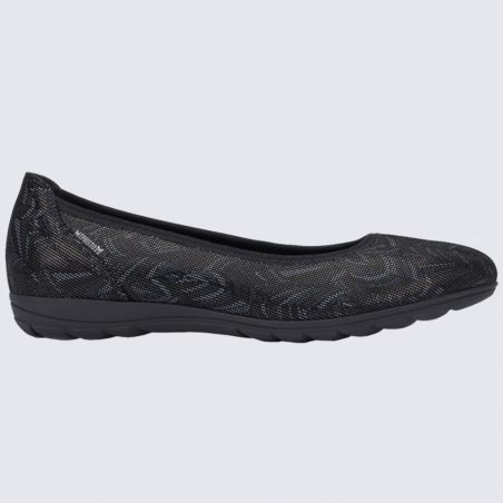 Ballerines Mephisto, ballerines pour femme en cuir noir