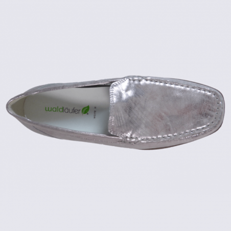 Mocassins en cuir femme Waldlaufer grande largeur