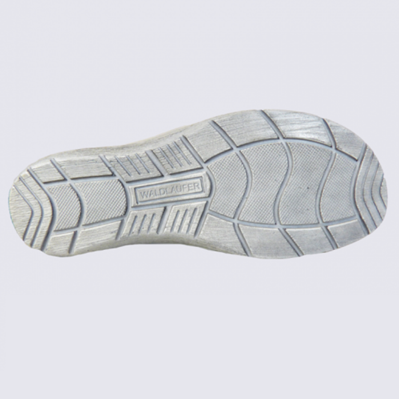 Mules Waldlaufer, mules confortables à talons femme en cuir taupe