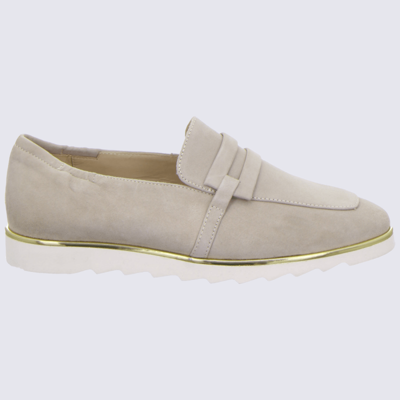 Mocassins Ara mocassins largeur H femme en cuir beige Igert Chaussures Maroquinerie