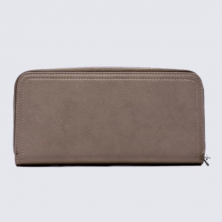 Porte Feuille Georges Rech, porte feuille tendance femme taupe