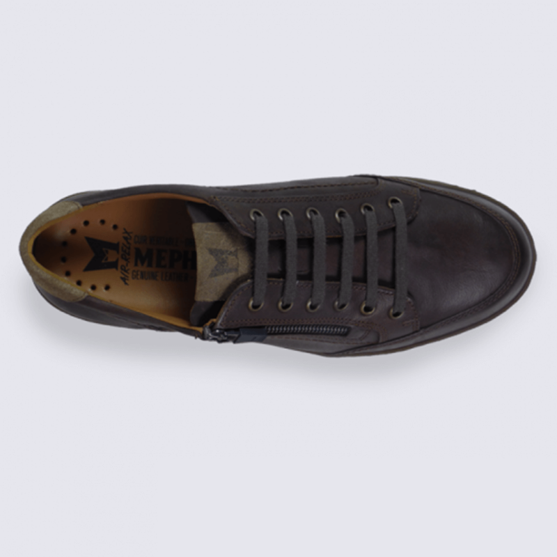 Chaussures Mephisto homme en cuir à glissière