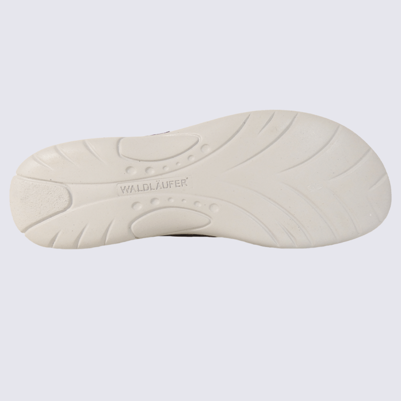 Sandales Waldlaufer, sandales confortables femme en cuir beige moucheté