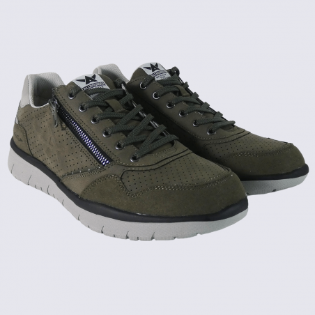 Baskets Allrounder, baskets confortables homme vert