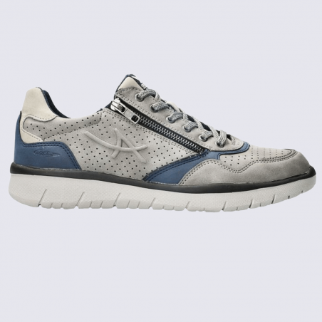 Baskets Allrounder, baskets confortables homme gris/bleu