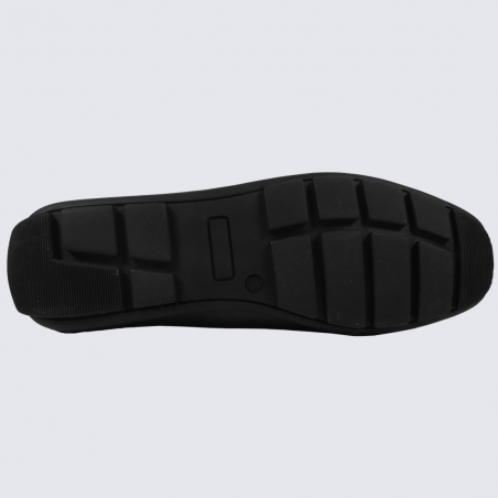 Mocassins Arima, mocassins confortables homme en cuir noir