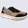 Baskets Ara, baskets sportives femme en cuir marron Baskets Ara, baskets sportives femme en cuir marron