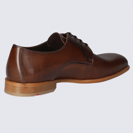 Derby Lloyd, chaussures derby à lacets homme en cuir brun