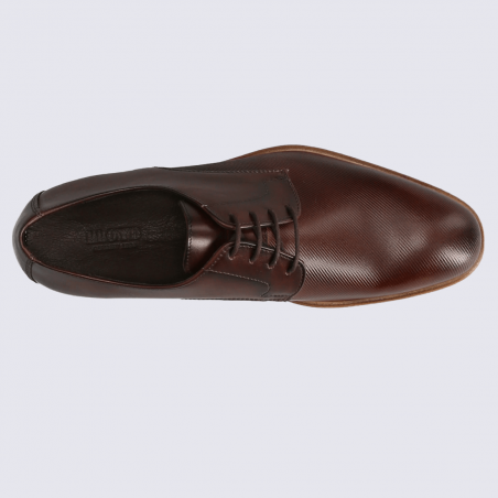 Derby Lloyd, chaussures derby à lacets homme en cuir brun