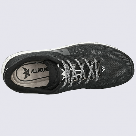 Baskets Allrounder, baskets amortissantes homme noir