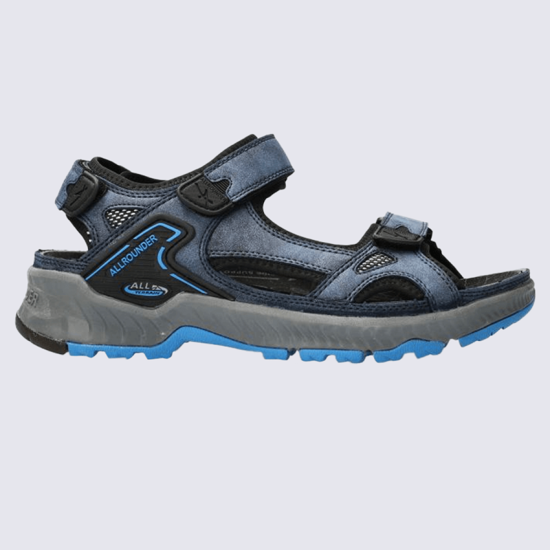 Sandales Allrounder sandales confortables homme en textile navy