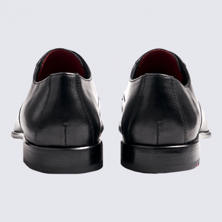 Derby Lloyd, chaussures derby à lacets élégantes homme en cuir noir Derby Lloyd, chaussures derby à lacets élégantes homme en cuir noir