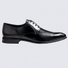 Derby Lloyd, chaussures derby à lacets élégantes homme en cuir noir Derby Lloyd, chaussures derby à lacets élégantes homme en cuir noir