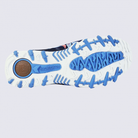 Chaussures Allrounder, chaussures de marche d'été imprimé floral femme bleu