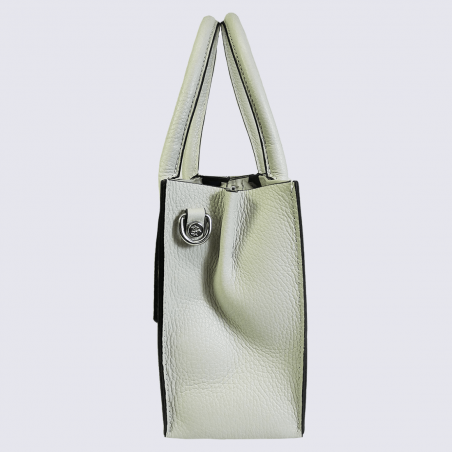 Sac à main Charlotte, sac à main tendance femme en cuir vert pastel