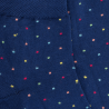 Socquettes Doré Doré, socquettes micropois femme en coton bleu Socquettes Doré Doré, socquettes micropois femme en coton bleu