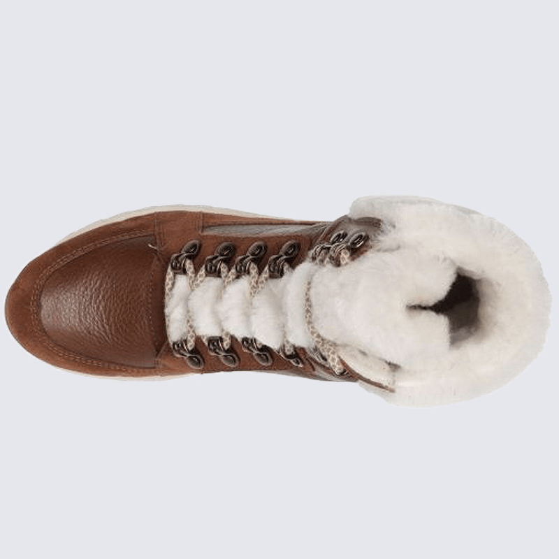 Boots fourrées femme camel outlet