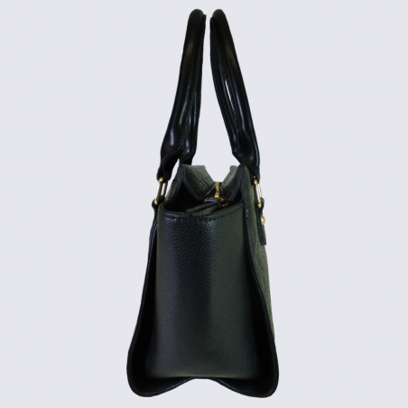 Sac à main Lulu Castagnette, sac à main imprimé monogramme tendance femme noir