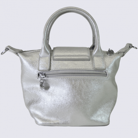 Petit sac a deals main argenté