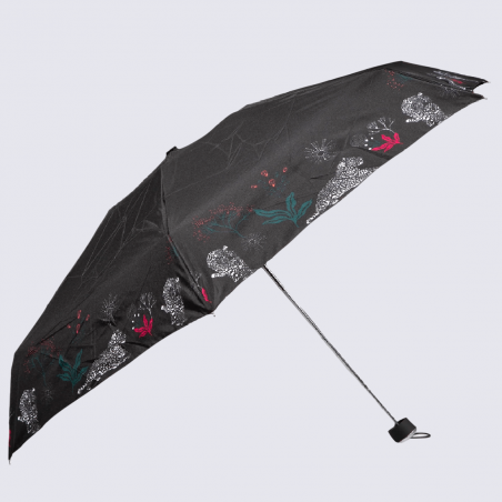 Parapluie Isotoner, parapluie mini slim motif frise panthere