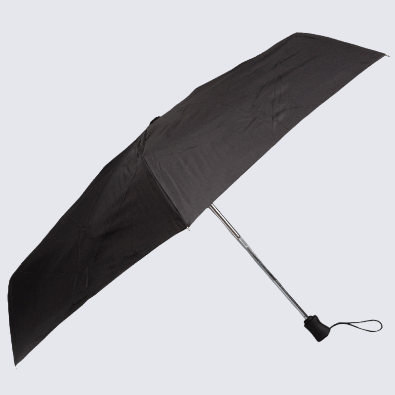 Parapluie compact Isotoner X-tra solide automatique et deperlant noir
