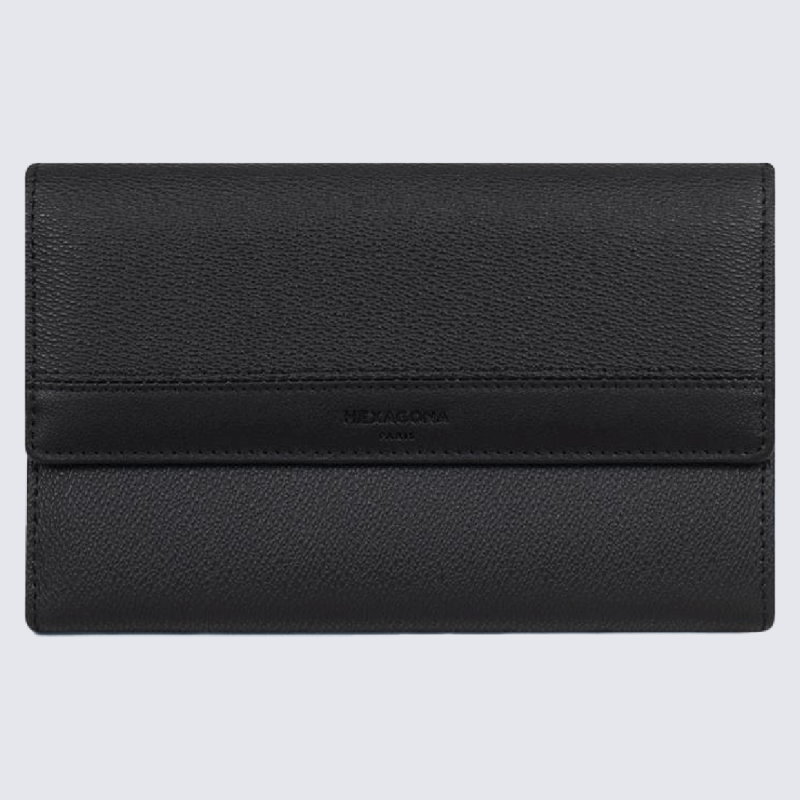 Compagnon Hexagona, compagnon de voyage stop RFID noir