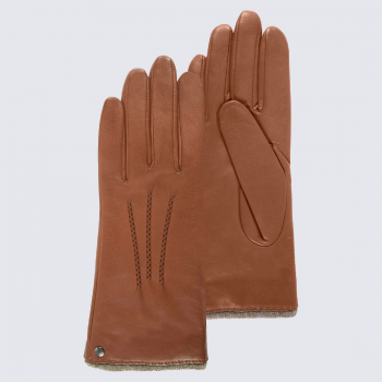 Hommes femmes hiver chaud gants tactiles gants en cuir gants d’hiver avec  doublure cachemire gants en cuir de mouton