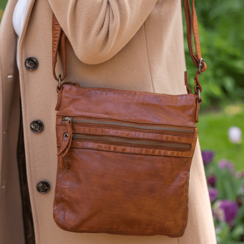 Sac bandouli re Bear petit sac bandouli re femme en cuir