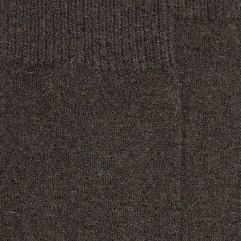 Chaussettes Doré Doré, chaussettes chaudes femme en laine et cachemire gris/brun copenhague