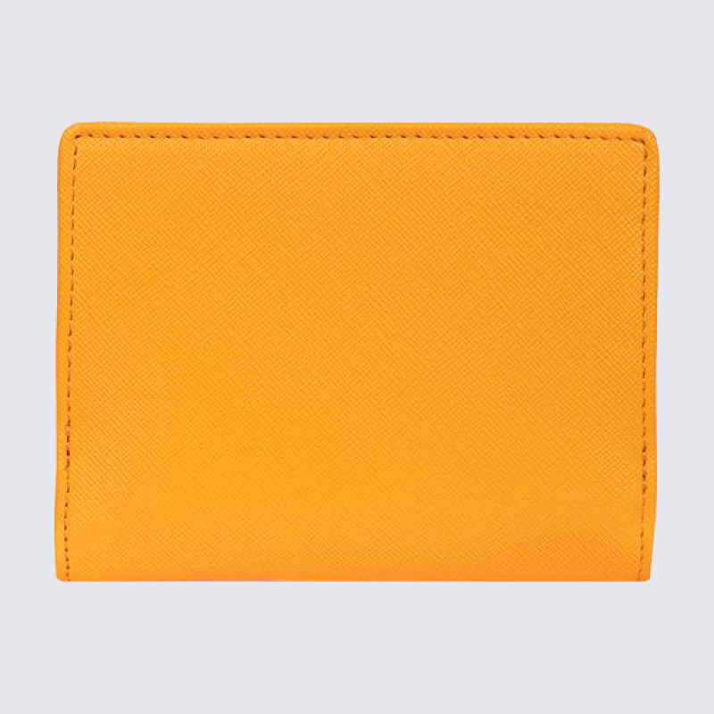 Portefeuille Hexagona, portefeuille 1 volet, Stop RFID, femme orange