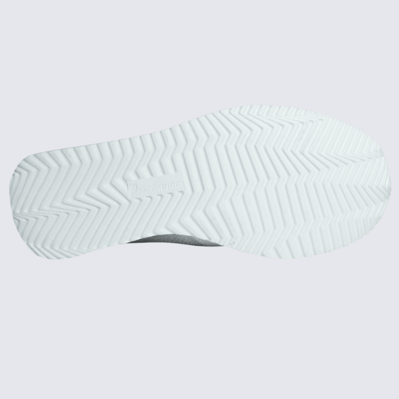 Baskets Waldlaufer, baskets confortables Himona à zip femme blanc