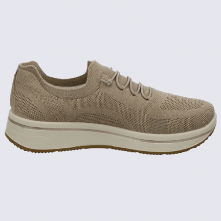 Baskets Ara, baskets tendances et confortables femme beige sable