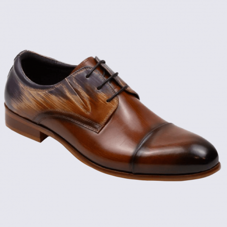 Derbies Kdopa, derbies tendances et confortables homme en cuir brun