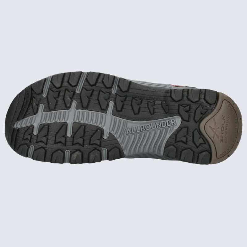 Sandales Allrounder, sandales confortables homme en textile bleu