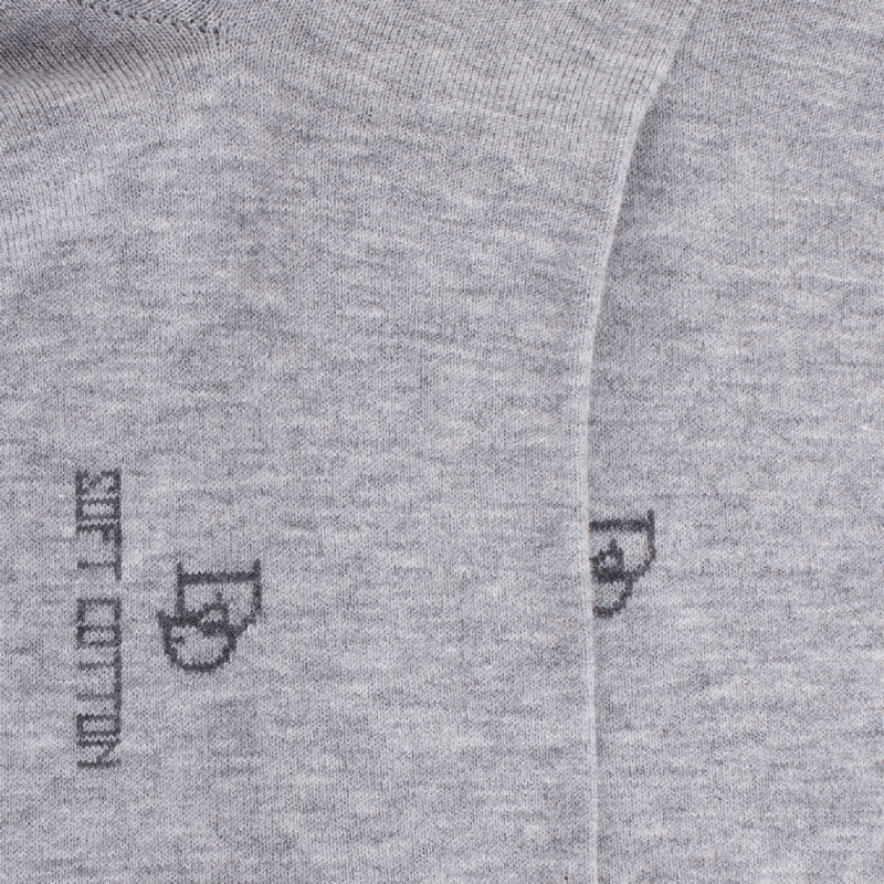 Socquette Doré Doré, socquette femme en coton égyptien gris