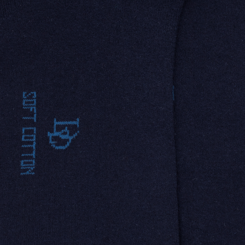 Socquette Doré Doré, socquette femme en coton égyptien bleu marine