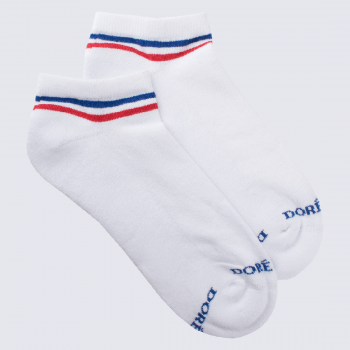 Chaussettes Doré Doré, chaussettes édition spéciale France JO homme en coton blanc