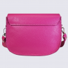 Sac porté épaule Charlotte, sac porté épaule femme en cuir rose fuschia Sac porté épaule Charlotte, sac porté épaule femme en cuir rose fuschia