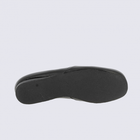 Chaussons Heller, chaussons élégants homme en cuir noir Chaussons Heller, chaussons élégants homme en cuir noir