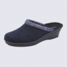 Mules Rohde, mules d'hiver compensées à talon femmes bleu Mules Rohde, mules d'hiver compensées à talon femmes bleu