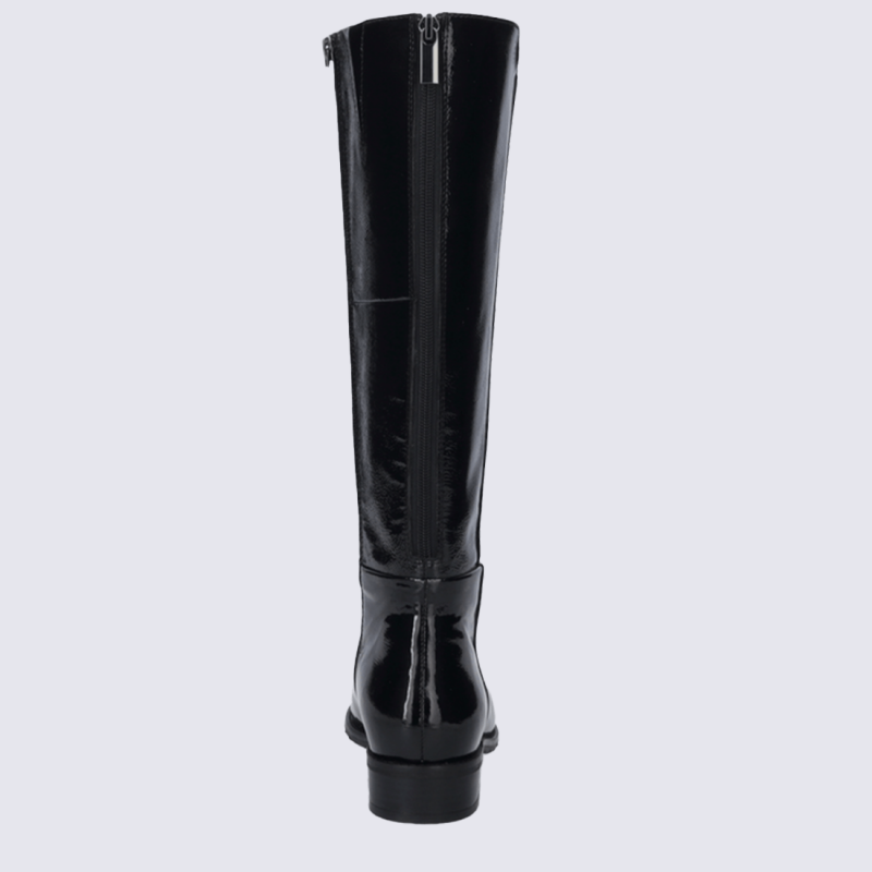 Bottes Josef Seibel, Bottes tendances et conforts femme en cuir noir
