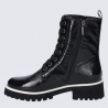 Bottines Josef Seibel, bottines zippées agréable femme en cuir noir Bottines Josef Seibel, bottines zippées agréable femme en cuir noir