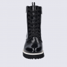 Bottines Josef Seibel, bottines zippées agréable femme en cuir noir Bottines Josef Seibel, bottines zippées agréable femme en cuir noir