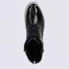 Bottines Josef Seibel, bottines zippées agréable femme en cuir noir Bottines Josef Seibel, bottines zippées agréable femme en cuir noir