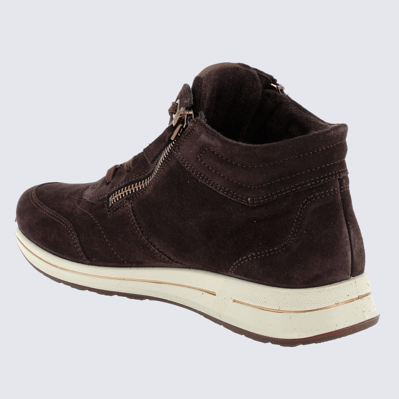 Baskets Ara, baskets chic et confort pour femme en cuir nubuck lave