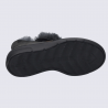 Mules Josef Seibel, mules modernes doublures chaude femme en textile anthracite Mules Josef Seibel, mules modernes doublures chaude femme en textile anthracite