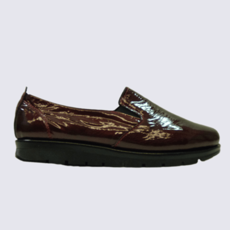Slip cuir femme shop