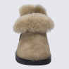 Mules Josef Seibel, mules modernes doublures chaude femme en textile beige Mules Josef Seibel, mules modernes doublures chaude femme en textile beige